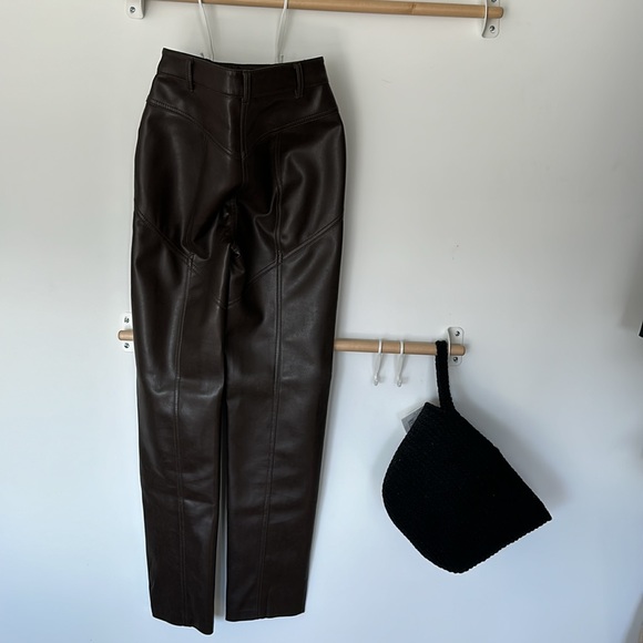 Aritzia Leather pants - Picture 3 of 3